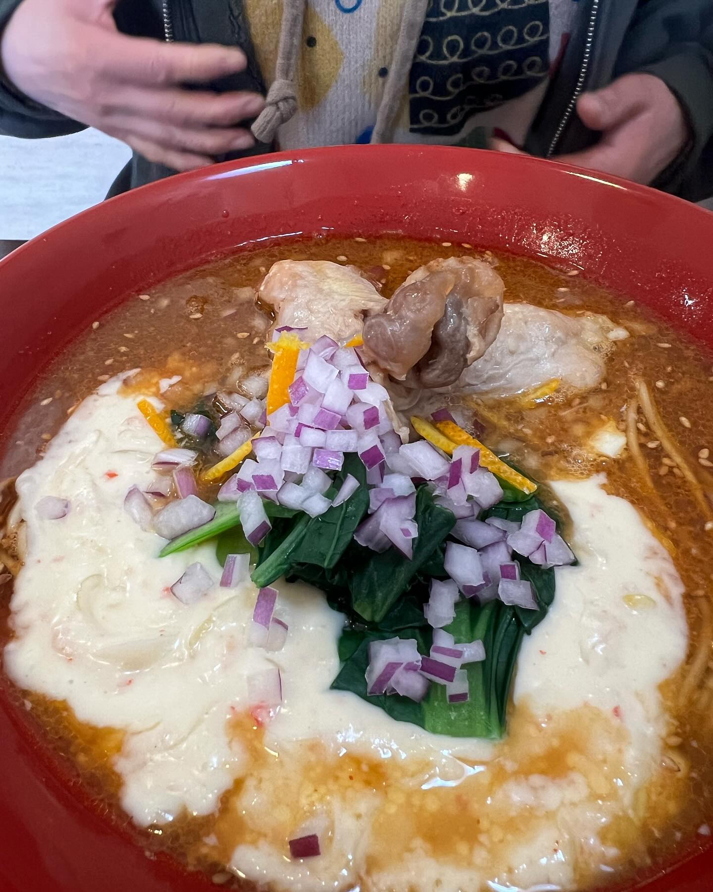 今年初のラーメン